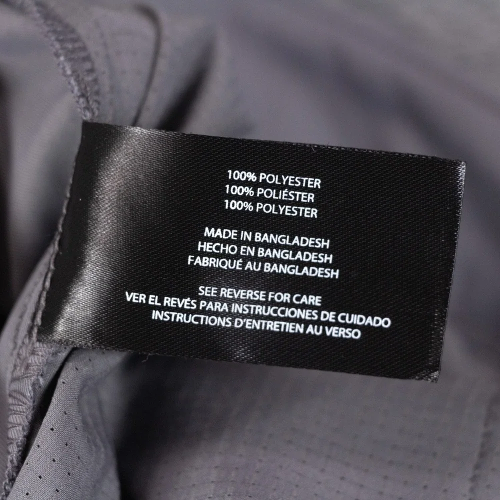 NWT Banana Republic Commuter Flex Pant Mens 32x34 Gray Polyester Tech Stretch